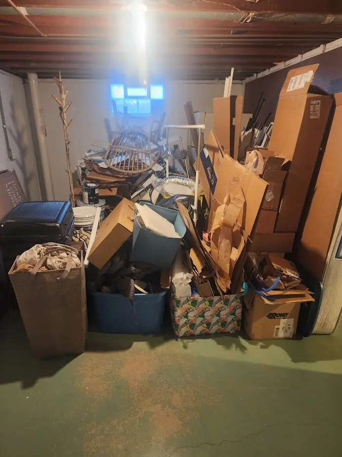 Roll-off dumpster container at job site for Yard Waste Dumpster Rental in San Benito